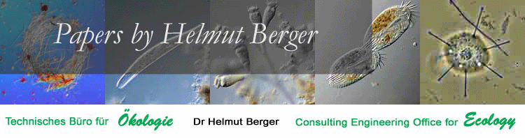 Publications by Helmut Berger - Overview